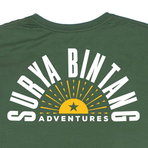 vintage bali jungle rafting Design by Hris YV