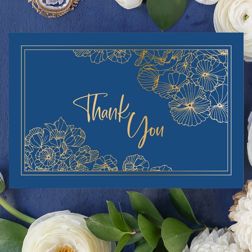 Thank you card design Design von ivala