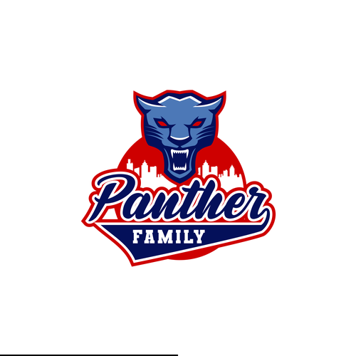 Basketball Logo for Team 'Panther Family' - Your Winning Logo Featured on Major Sports Network Design réalisé par crapit