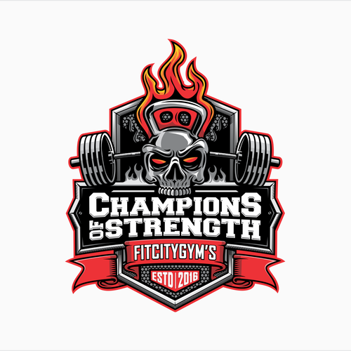 Logo for a Strength And Conditioning Facility Diseño de Gasumon