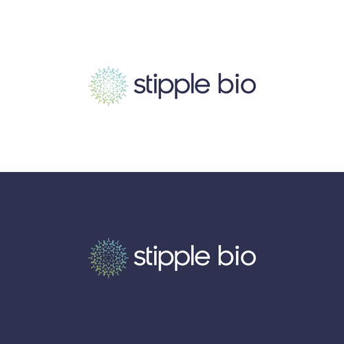 Design a logo for a biotech that uses "molecular stippling" to map out cancer's vulnerabilities Design by immortal™