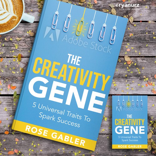 Design a powerful book cover to inspire creativity and connection! Design by ryanurz