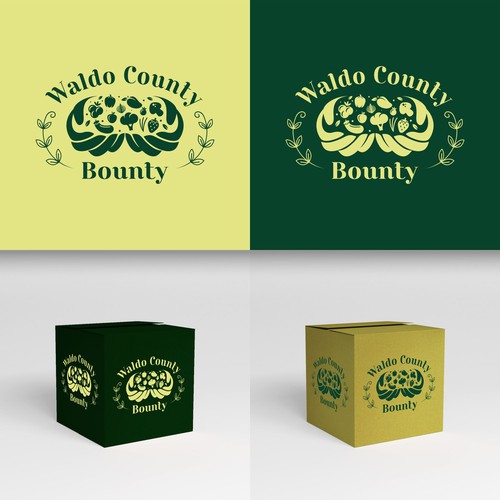 99nonprofits winner - Design a fresh, active logo for a nonprofit fighting hunger with locally grown foods in Maine. Design by Alldistrict_Studio