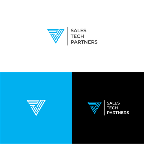 Sales Tech Partners Logo Design by F.C.