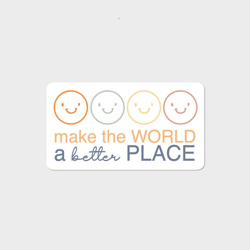 Design A Sticker That Embraces The Season and Promotes Peace Design by fitriandhita