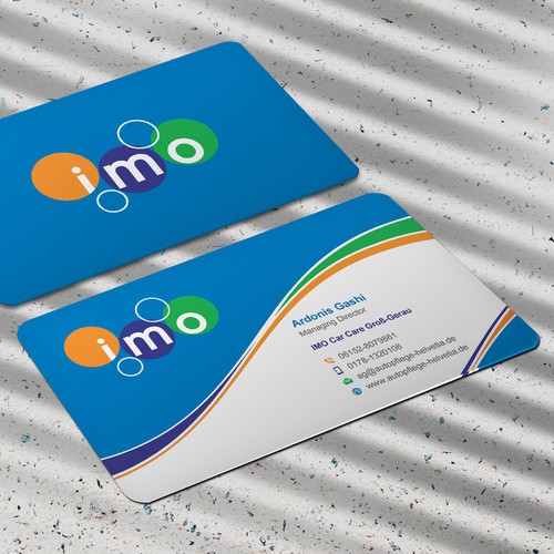 Imo Autopflege Braucht Eine Moderne Visitenkarte Business Card Contest 99designs