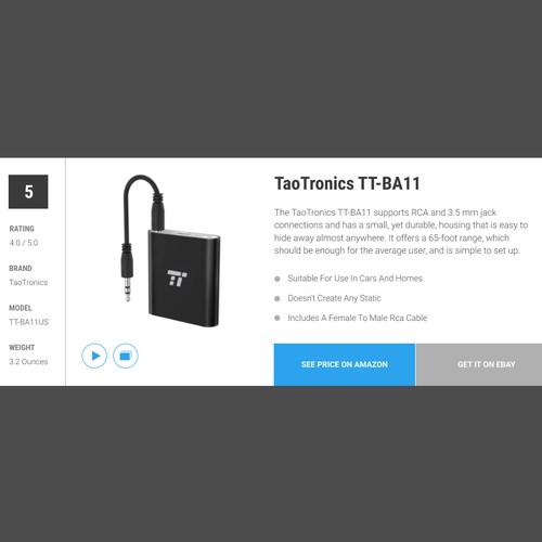 section of web page design, desktop only Design by Waldt Studio