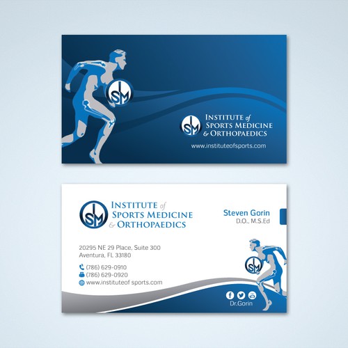 Orthopaedic surgeon in need of an updated business card STAT