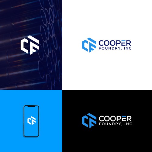 50 YEAR FOUNDRY LOGO|EMBLEM REDESIGN Diseño de ManikHQ