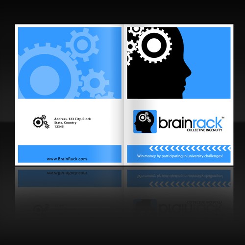 Brochure design for Startup Business: An online Think-Tank Design von coverrr