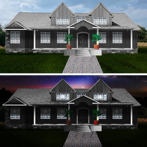 RC home exterior Design by Nick T.