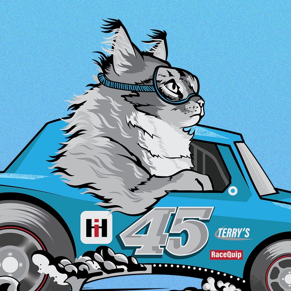 Fast little ball of fur 