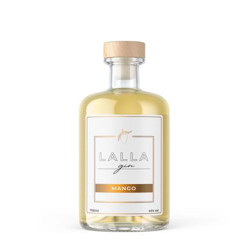 Design a trendy label for a new Gin flavour Design by ronin71