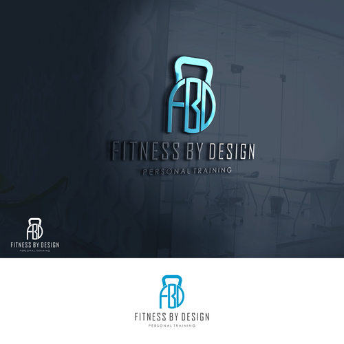 Fitness Studio Logo Redesign Fresh Clean Modern Design by semar art