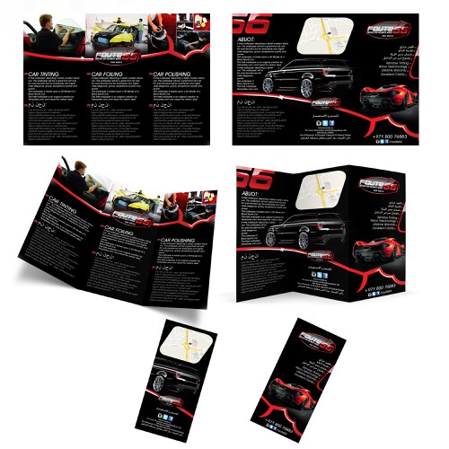 Brochure for Auto business Design by AMF™