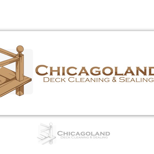 New logo wanted for Chicagoland Deck Cleaning & Sealing Design por Glanyl17™
