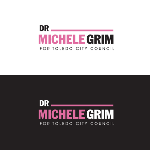 Sign logo for City Council candidate Design by @ProSolution.