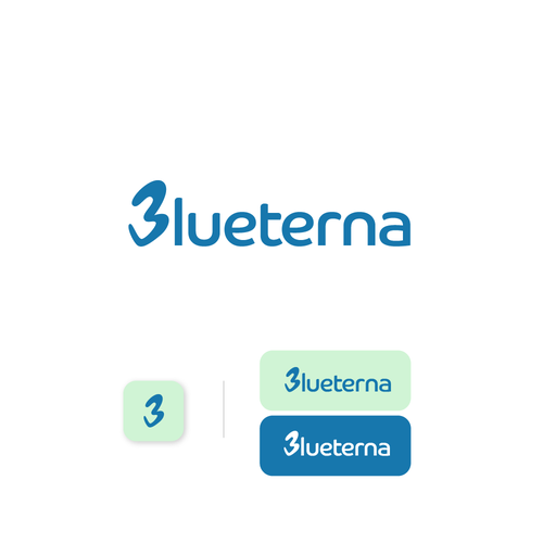 Blueterna Branding contest Design by Joaral