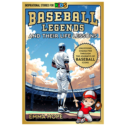 Inspirational Stories for Kids: Baseball Legends and Their Life Lessons Design by AleMiglio