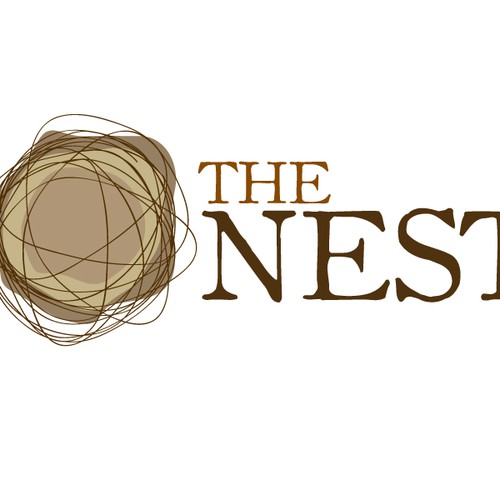 logo for the Nest Design by 5AGDesign