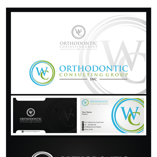 logo for West Coast Ortho Consulting Group, Inc or WC Ortho Consulting Group, Inc Design réalisé par filt_art