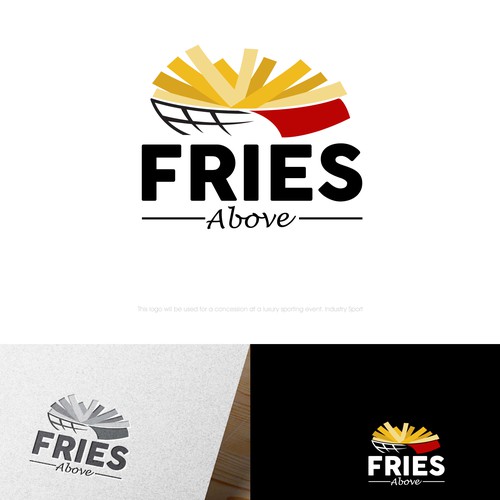 French Fries Restaurant Logo Design by Dezineexpert⭐