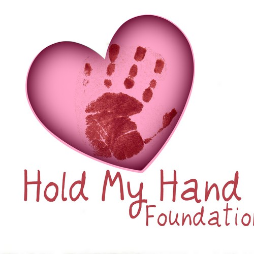 logo for Hold My Hand Foundation Ontwerp door BeccaG