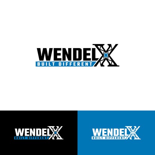 Luxury Logo Design for Wendel X — A Premium Construction Brand Built Different Design by AjiCahyaF
