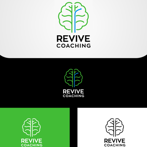 An inspiring logo for a brain injury recovery coach helping people to get their lives back Design by khar15ma89