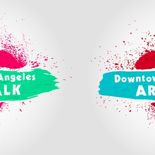 Downtown Los Angeles Art Walk logo contest Diseño de emesghali