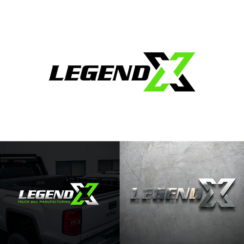 Legend X Truck Bed's Logo Design by okydelarocha