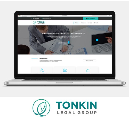 Tonkin Legal Group | Logo design contest