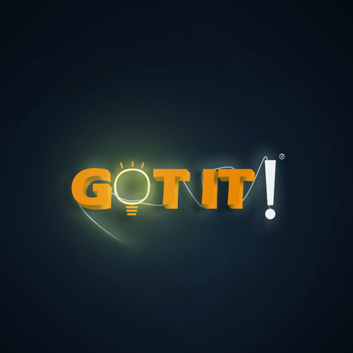 Logo design for "got it!", a top 10 app in App Store! Design by bosha