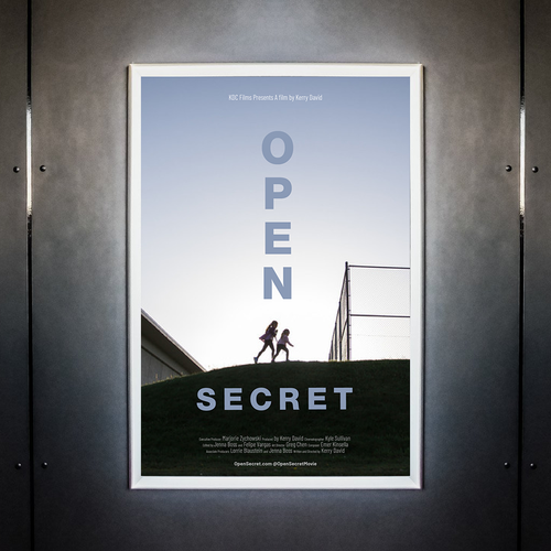 Design a poster for the documentary Open Secret Design by CreamCreative