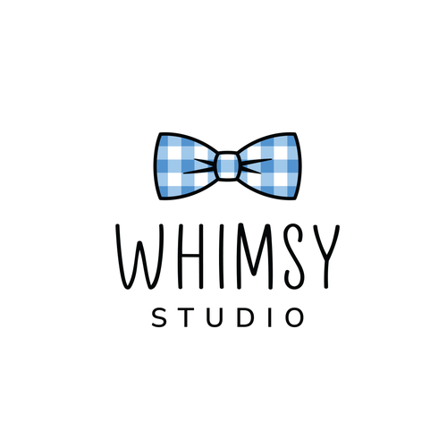 A whimsical logo incorporating gingham Design by mariacecilia