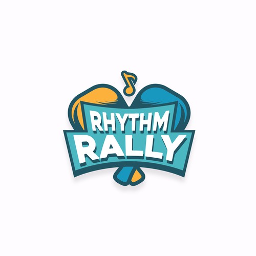 Music Meets Pickleball! Cool, musical logo for sports facility Design by Ángel R.