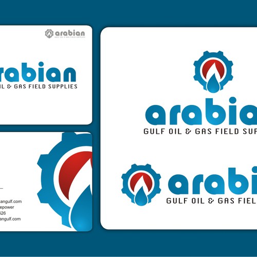 New logo wanted for Arabian Gulf Oil & Gas field supply   Design réalisé par b2creative