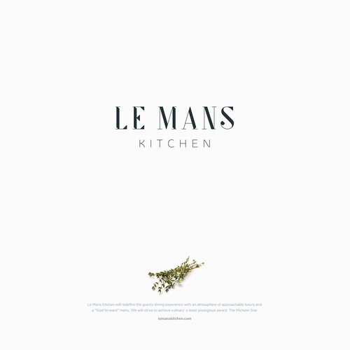 Design a future award winning Michelin Star restaurant logo Design by emma11