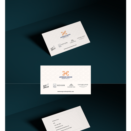 Design Create a modern and clean business card for a parent company with 4 subsidiaries por 1_Concept ™