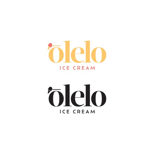 Design a logo for a fun Hawaiian ice cream company Design by Mamei