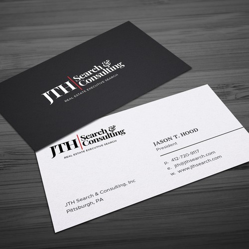 Design Business Card Design for Executive Search Firm di Hasanssin