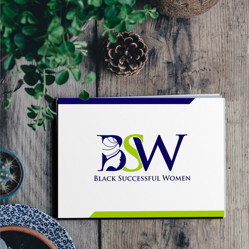 Upscale logo for the successful Black woman who wants to level up personally and professionally Design by deCEE