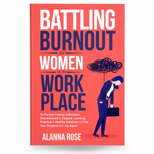 Battling Burnout For Women In the Workplace Contest Design by anisha umělec