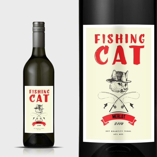 Design a modern wine label for a small new independent brand in India's emerging market (our wine bottled in Italy) Design by mata_hati