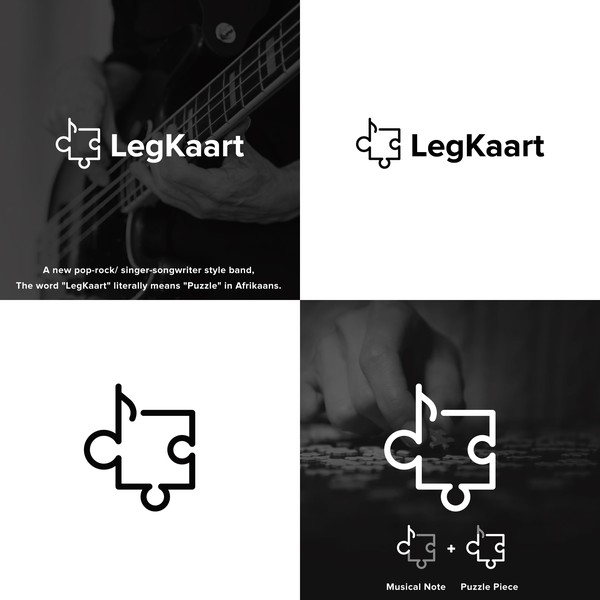 Music Puzzle Logo