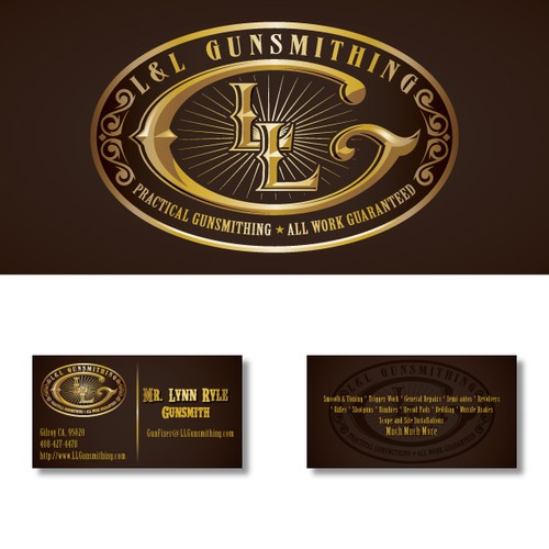 Gunsmith needs New Logo & Business Card Design Design by 262_kento