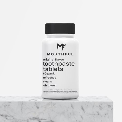 Strong, spunky yet clean logo for mouthful Design réalisé par Startline Strategies