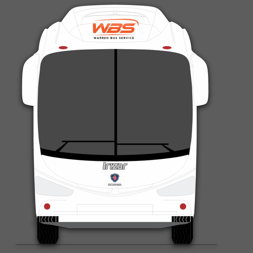 Charter Bus Graphics Incorporating Company Logo Competition-ontwerp door The Faisel