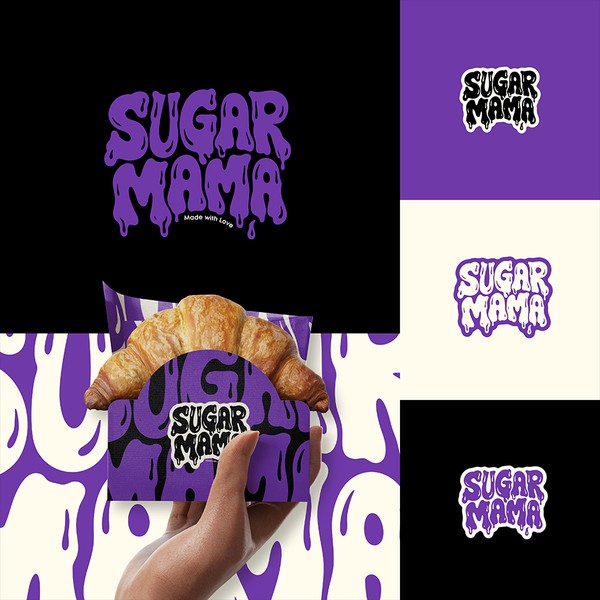 Spooky Bakery Logo design Concept