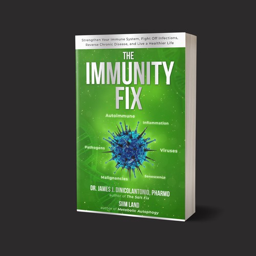 Health Immune System Book Design by Rudi_design